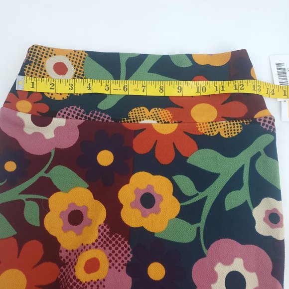 Lularoe Womens Cassie Multicolor Floral Simply Comfortable Pencil Skirt Sz XS - Picture 6 of 10